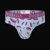 Aubergine - emoji® - Mens Briefs