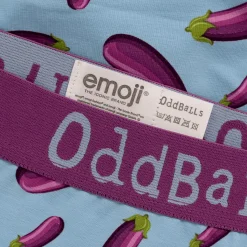 Aubergine - emoji® - Mens Briefs