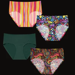 Bloom Bundle - Ladies Seamless Full Briefs 4 Pack Bundle