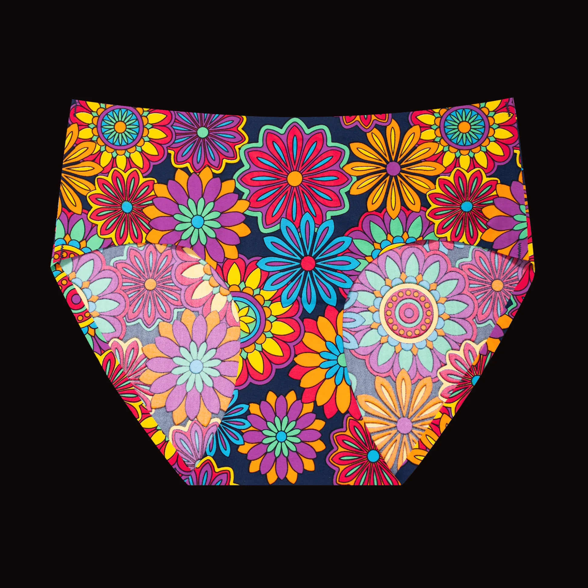 Blooming Bundle - Ladies Seamless Full Briefs 4 Pack Bundle