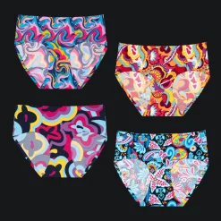 Bustling Bundle - Ladies Seamless Full Briefs 4 Pack Bundle