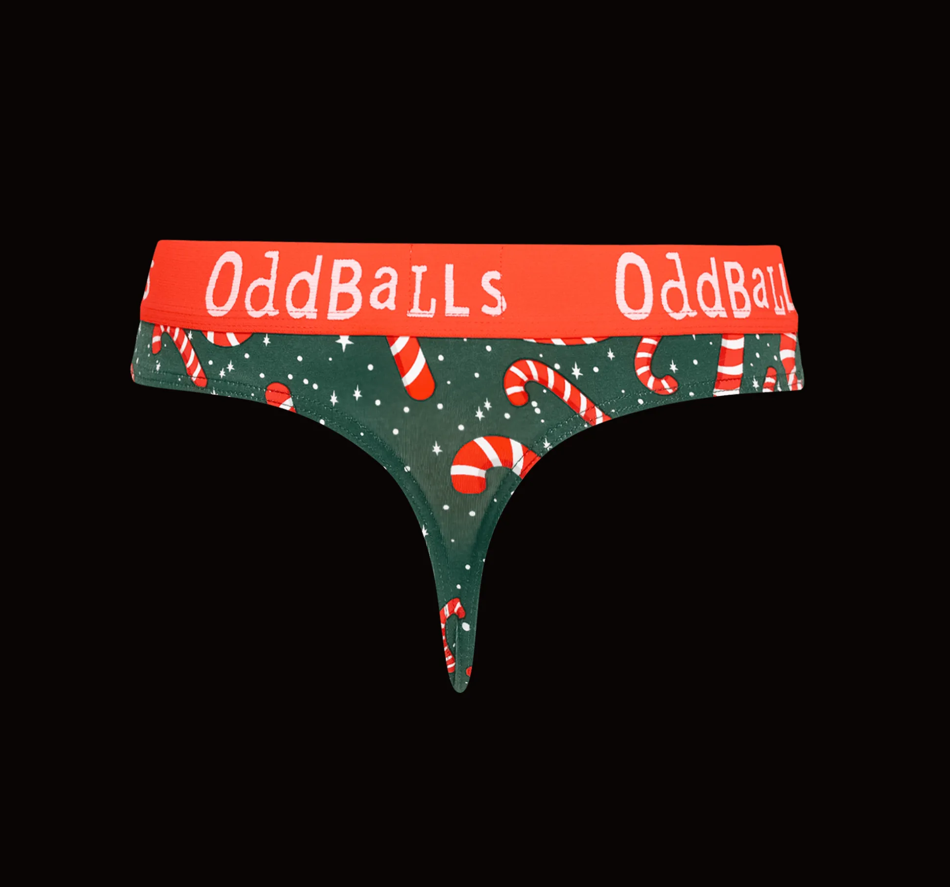 Candy Canes - Ladies Thong