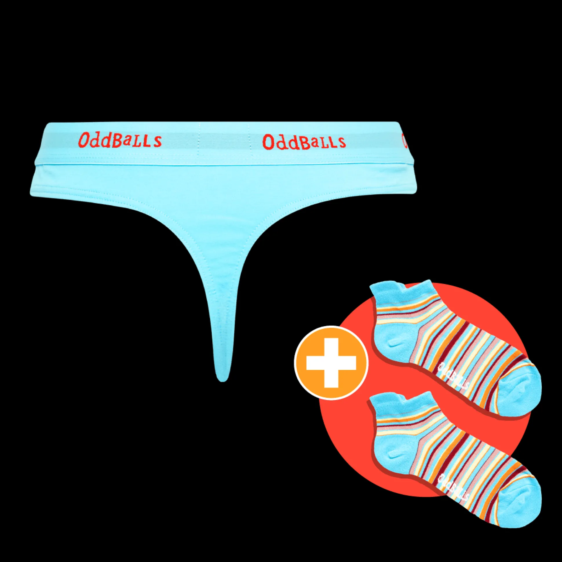 CLASSIC Subscription - Ladies Thong & Free Socks - Monthly Subscription