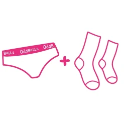 CLASSIC Subscription - Ladies Briefs & Free Socks - Monthly Subscription