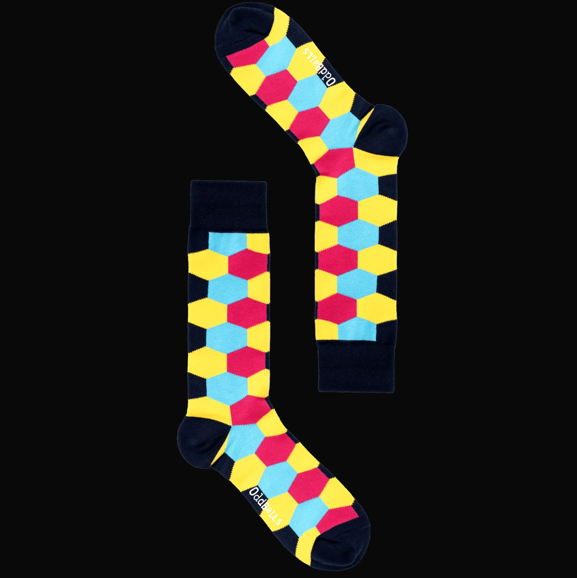 Cyan Hex - Socks