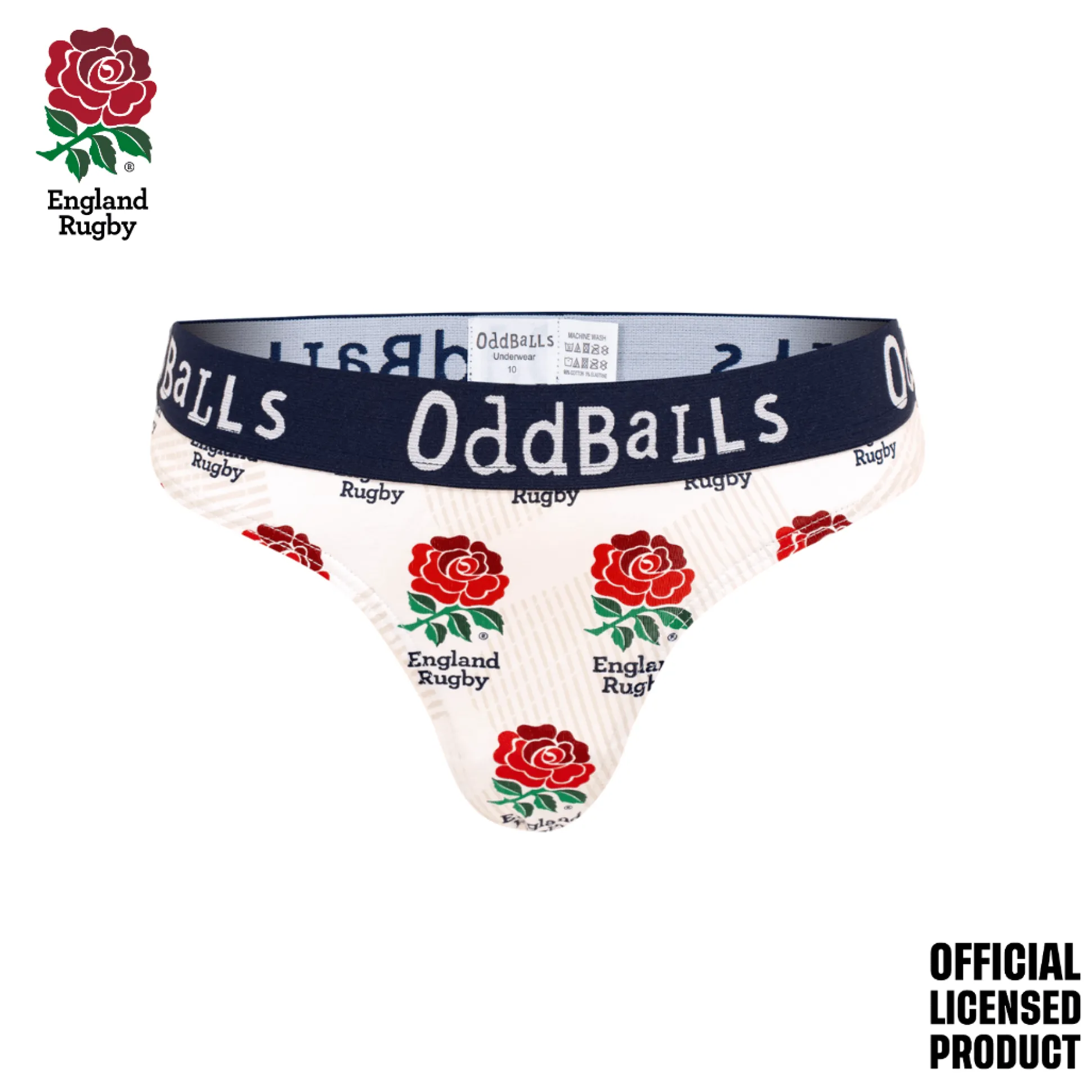 England Rugby 23/24 Home - Ladies Thong