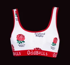 England Rugby - White - Ladies Bralette