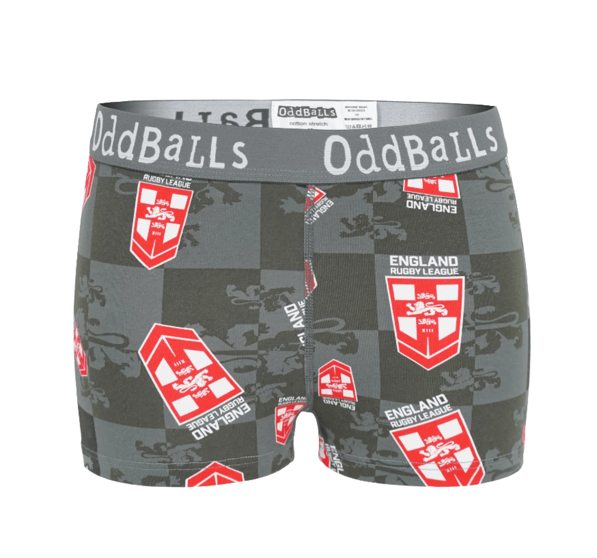 England Rugby League Grey - Ladies Boxers