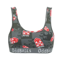 England Rugby League Grey - Ladies Bralette
