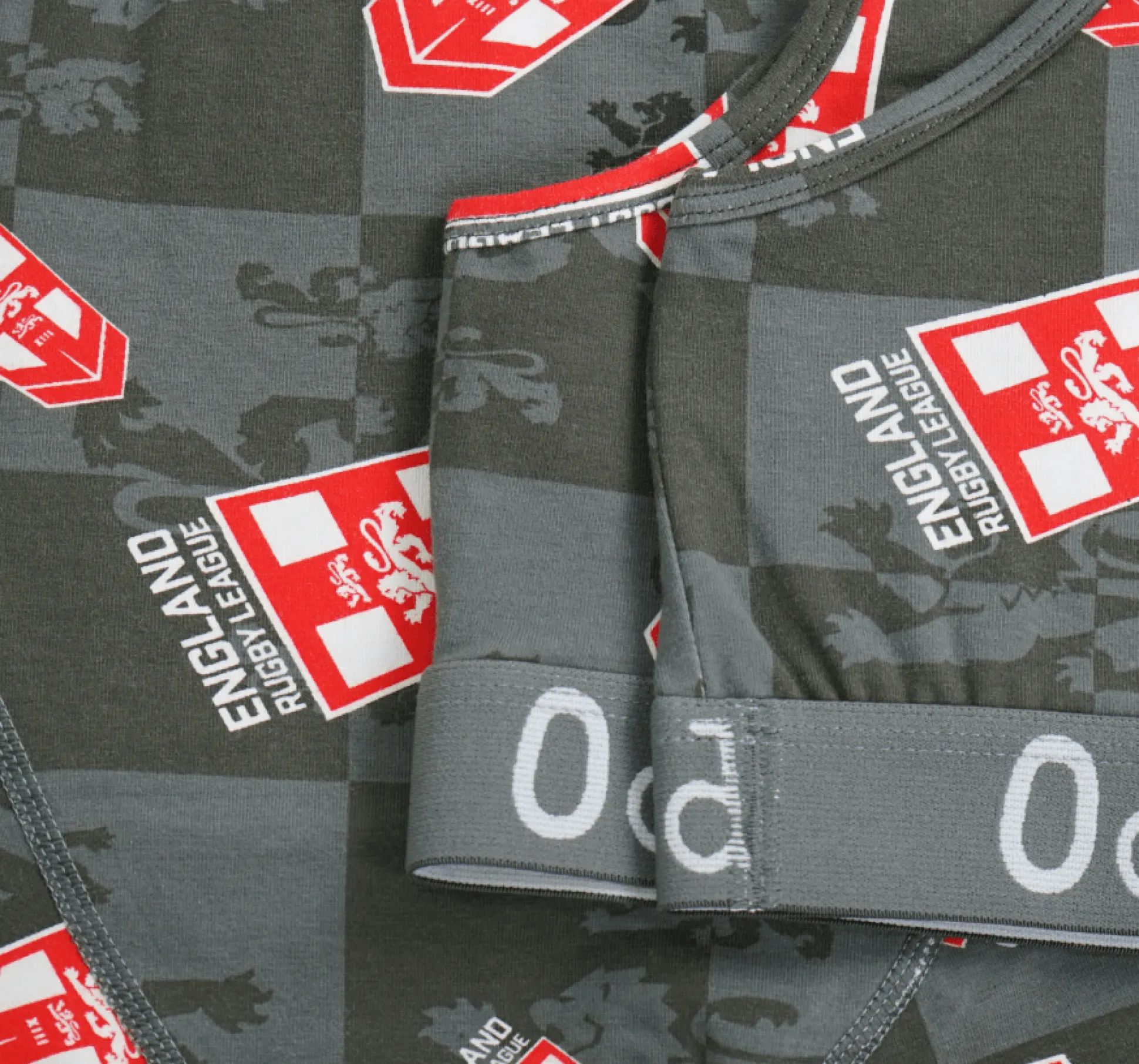England Rugby League Grey - Ladies Bralette