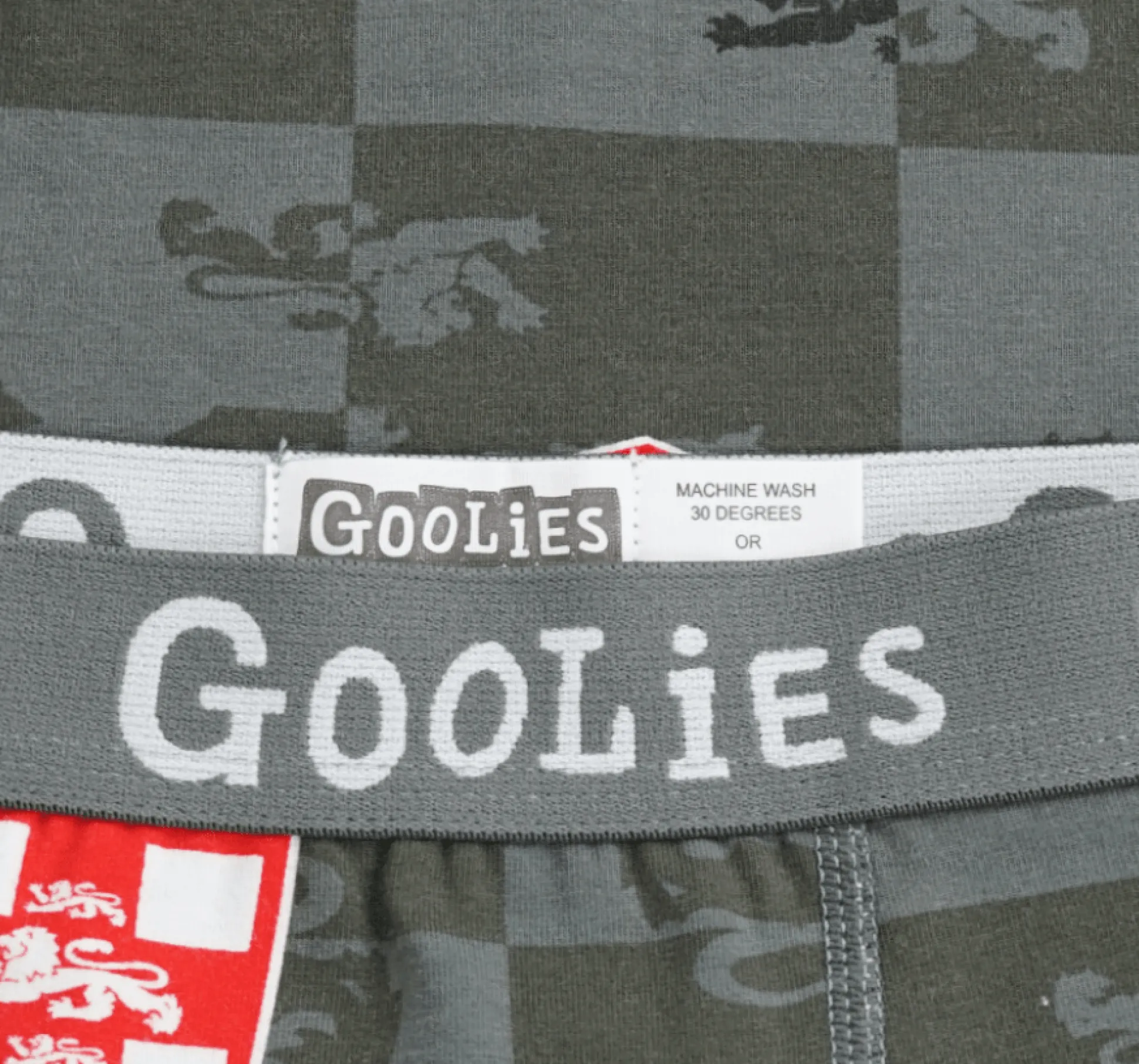 England Rugby League Grey - Kids Boxer Shorts - Goolies