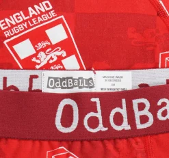 England Rugby League Red - Ladies Briefs
