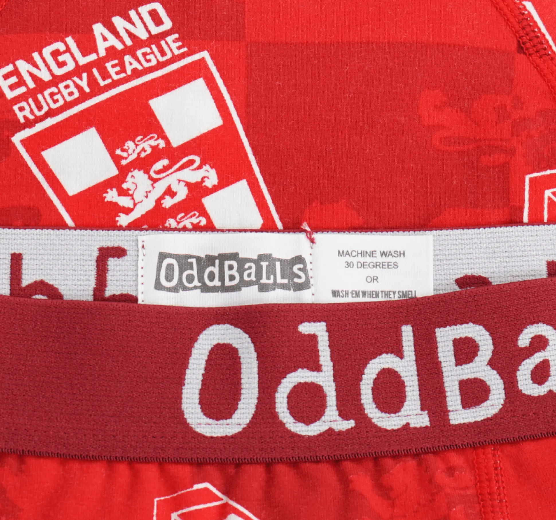 England Rugby League Red - Mens Briefs
