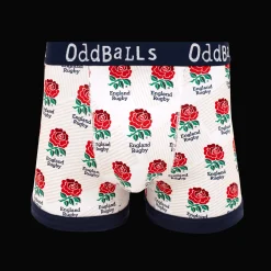 England Rugby Union Home - Mens Boxer Shorts