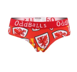 FA Wales Red - Ladies Briefs