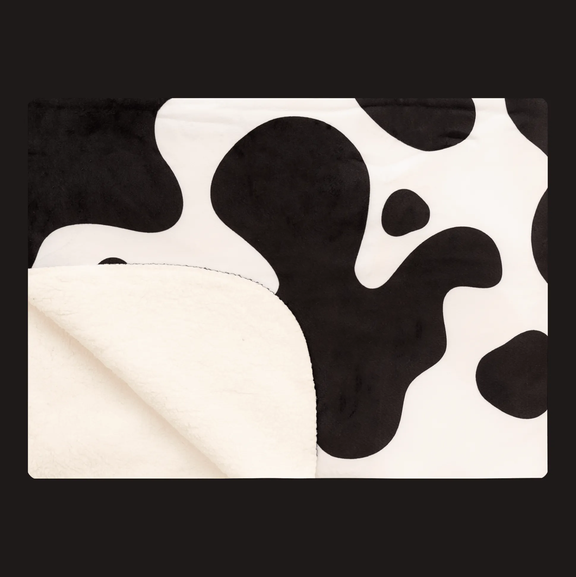 Fat Cow - Fleece Blanket
