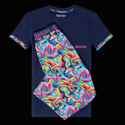 Goolies (Kids) Long Pyjamas - Ripple - Long & T-Shirt
