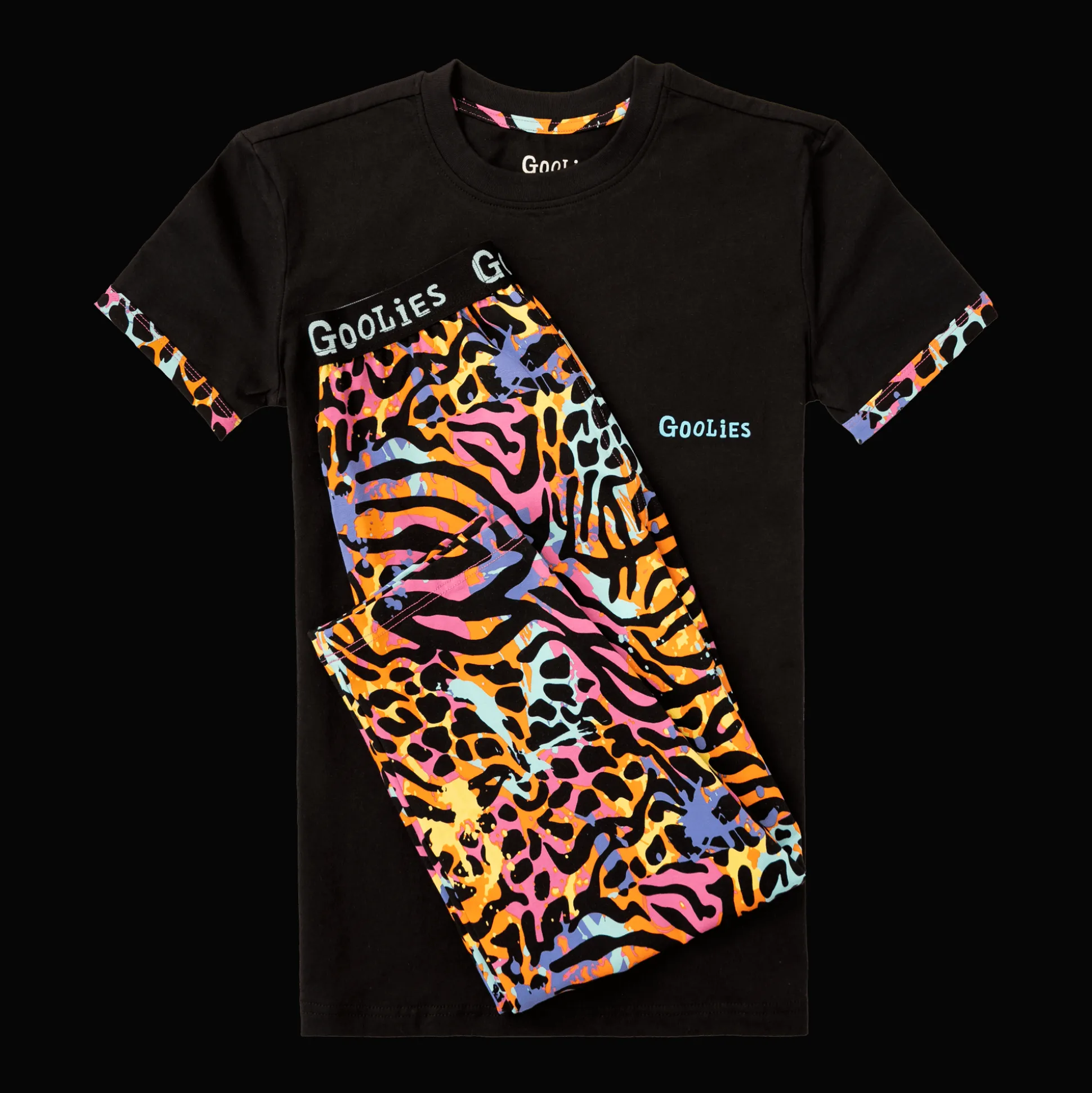 Goolies (Kids) Long Pyjamas - Filthy Animal - Trousers & T-Shirt