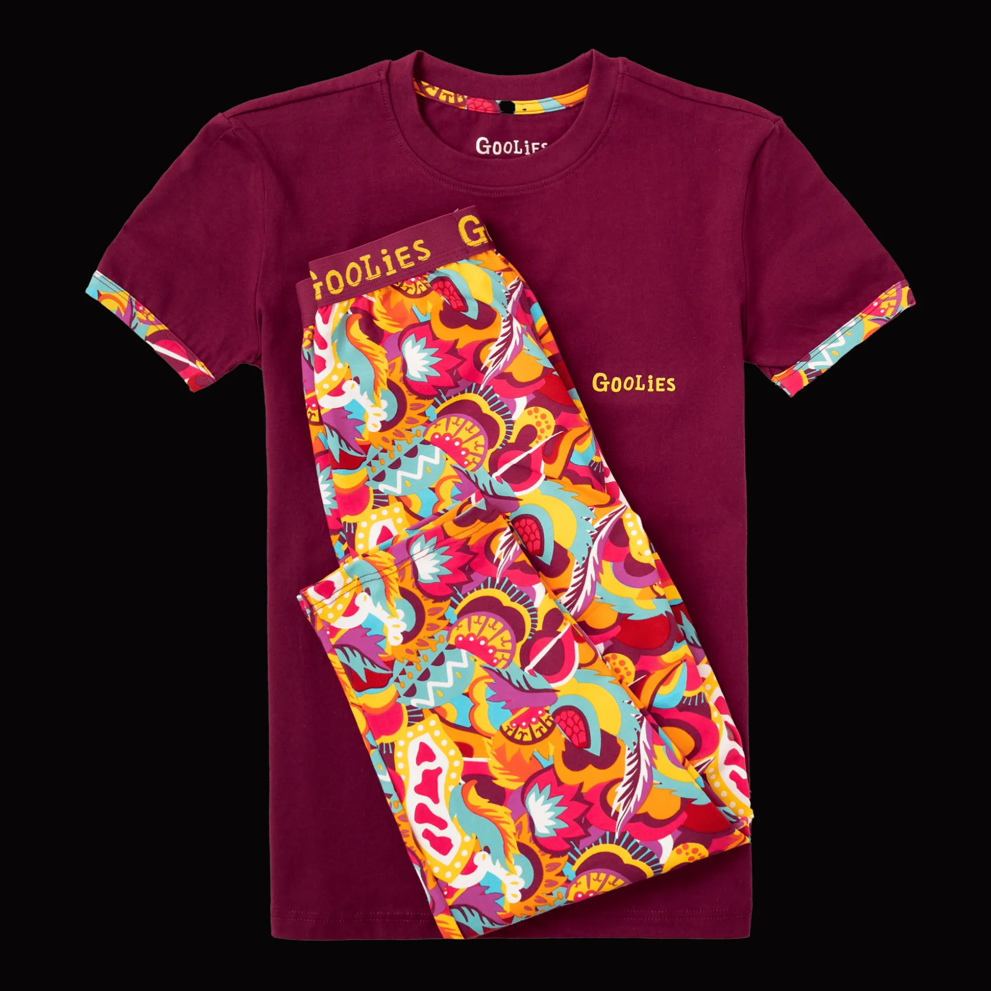Goolies (Kids) Long Pyjamas - Festival - Trousers & T-Shirt