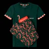 Goolies (Kids) Long Pyjamas - Candy Canes - Trousers & T-Shirt