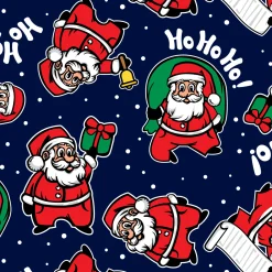 Goolies (Kids) Long Pyjamas - Santa - Trousers & T-Shirt
