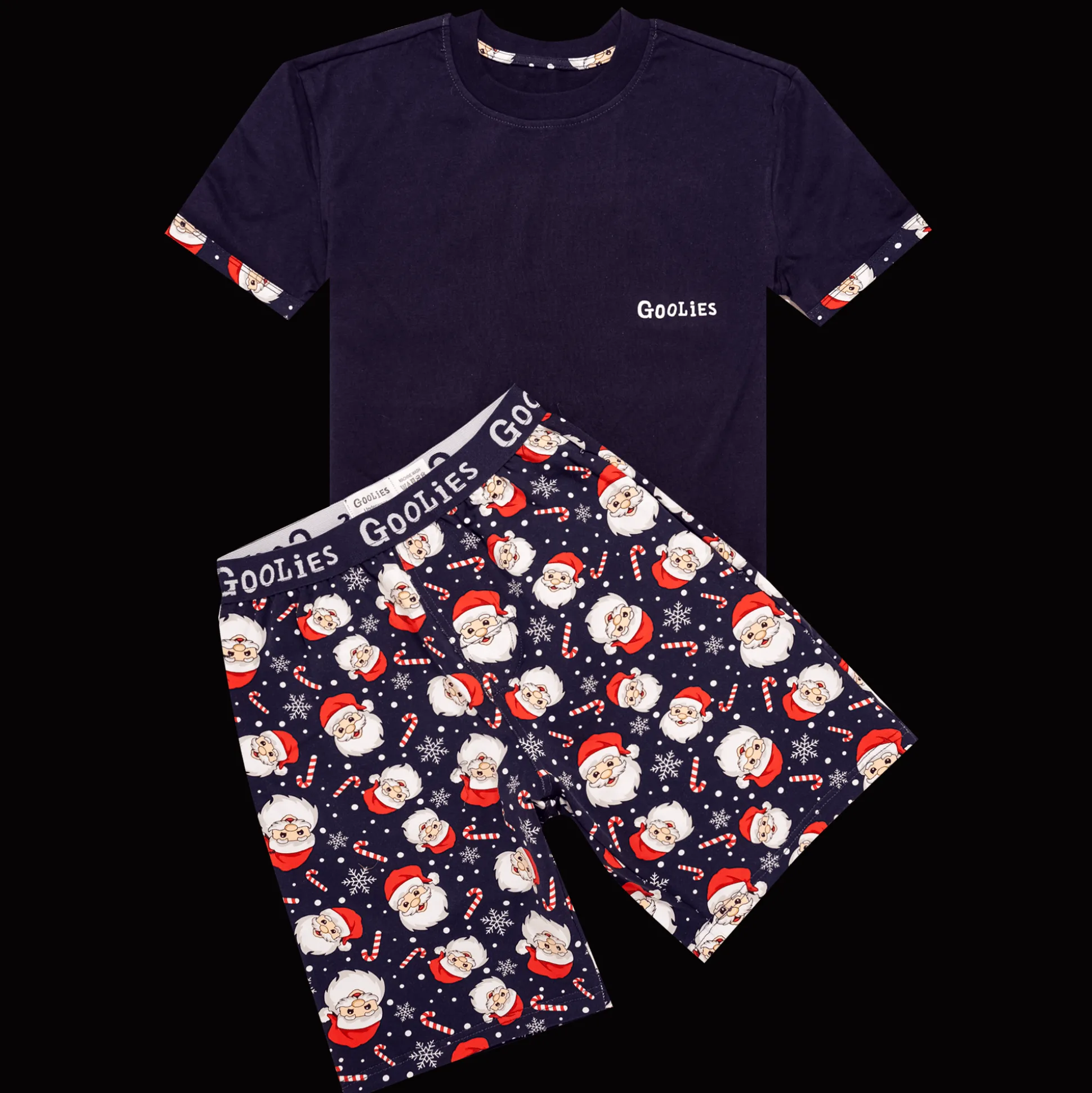 Goolies (Kids) Short Pyjamas - Secret Santa - Shorts & T-Shirt