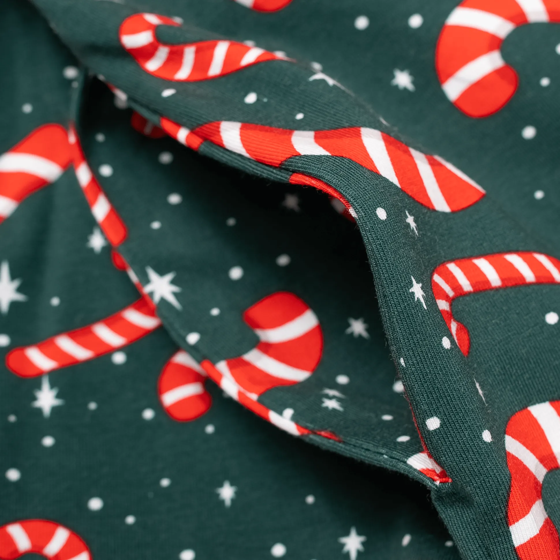 Goolies (Kids) Short Pyjamas - Candy Canes - Shorts & T-Shirt