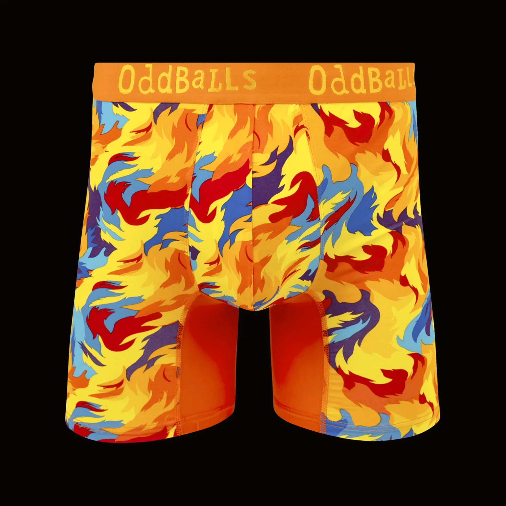 Great Balls of Fire - Mens Bamboo Boxer Shorts