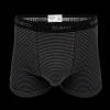 Grey & Black Stripes - Mens Boxer Shorts