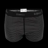 Grey Black Stripes - Ladies Boxers