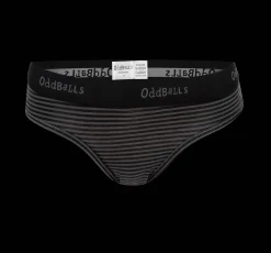 Grey Black Stripes - Ladies Briefs