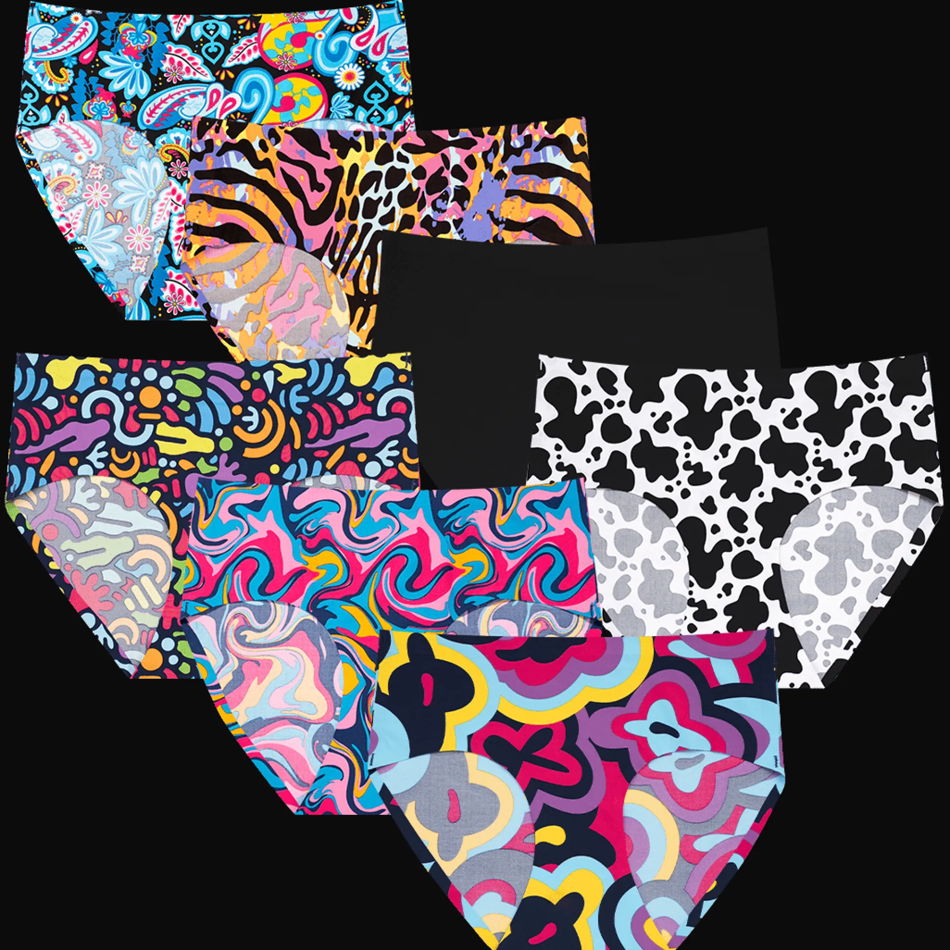 Harmony Bundle - Ladies Seamless Full Briefs 7 Pack Bundle