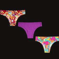 Juicy Bundle - Ladies Seamless Brazilian Briefs 3 Pack Bundle