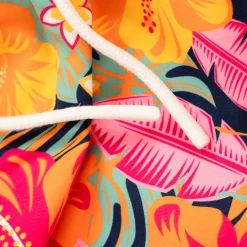 Kids Swim Shorts - Hibiscus
