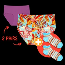Ladies Full Seamless Underwear & Free Socks - Monthly Subscription