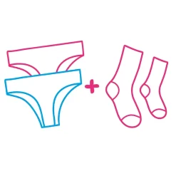 Ladies Seamless Underwear & Free Socks - Monthly Subscription