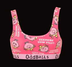 Little Miss Princess Pink - Ladies Bralette