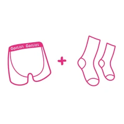 03 Month Pre-Paid: Goolies & Free Socks - Monthly Subscription