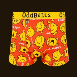 Mr Happy - Mr Men - Mens Boxer Shorts