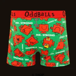 Mr Strong - Mr Men - Mens Boxer Shorts