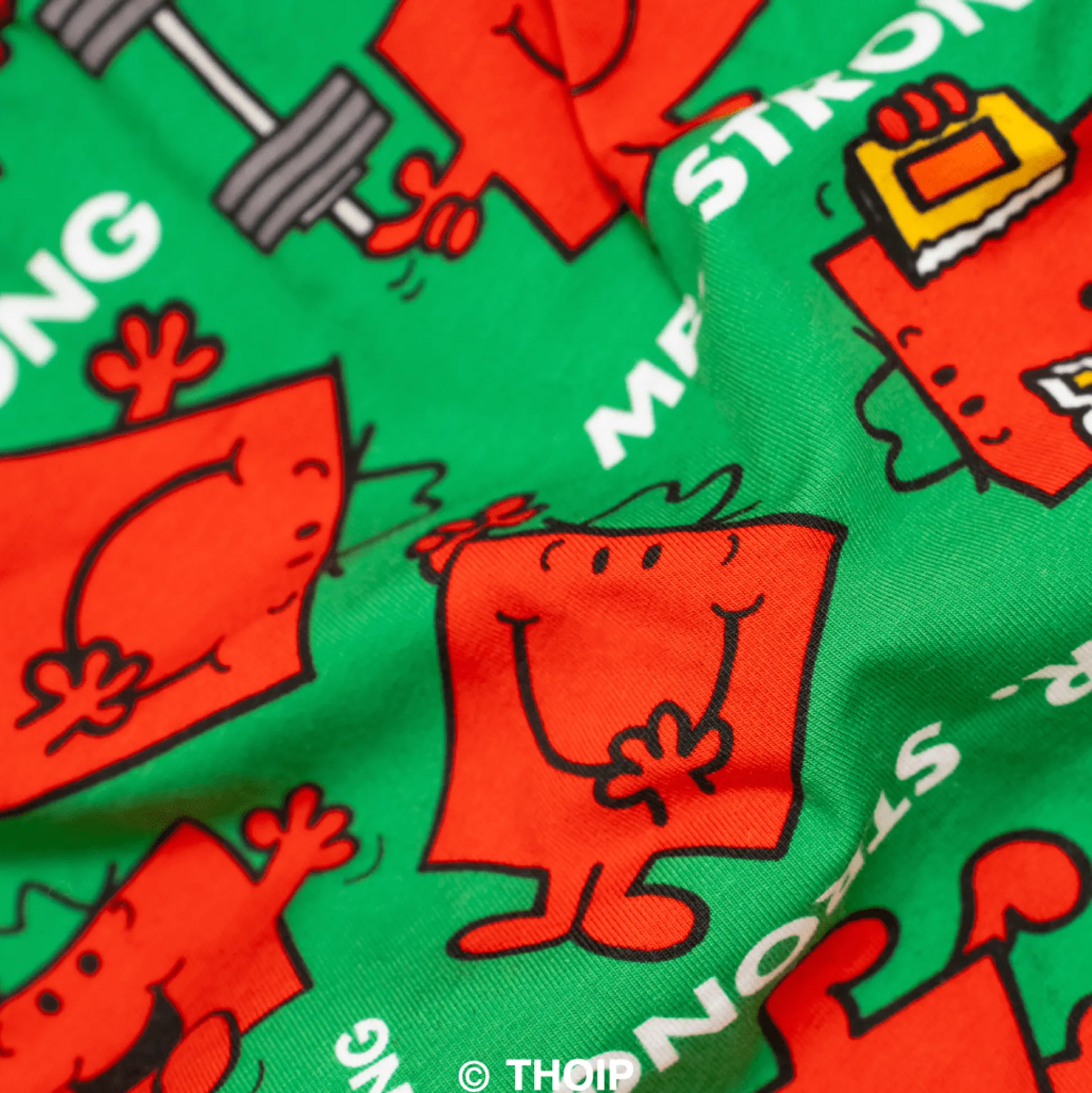Mr Strong - Mr Men - Mens Boxer Shorts