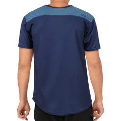 Navy / Green - Gradient - Flex Fit - Mens Training T-Shirt