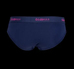 Navy & Magenta - Ladies Briefs