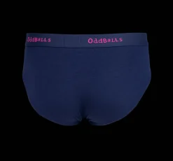 Navy & Magenta - Mens Briefs