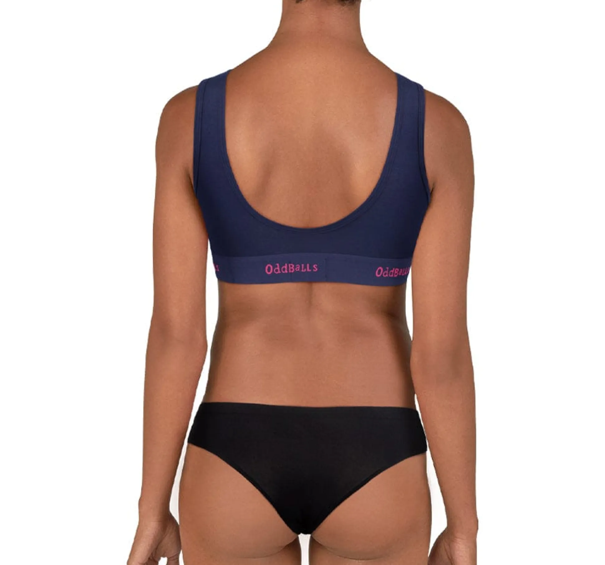 Navy and Magenta - Ladies Bralette