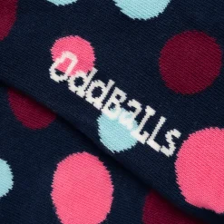 Navy Polka Dots - Socks