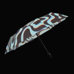 Neon Waves - Fold Umbrella