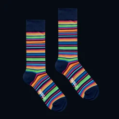Orange Lines - Socks