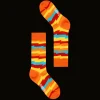 Orange Zig Zag - Socks