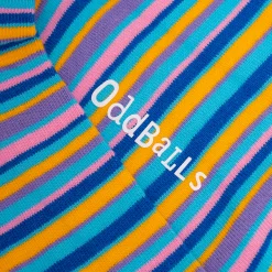 Pastel Stripes - Ankle Trainer Socks